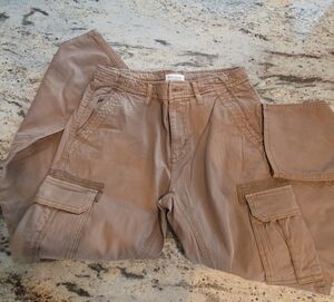 Sun + Stone Men's Brown Cargo Pants